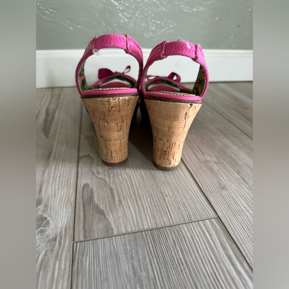 Sperry pink wedges size 8 - Picture 5 of 7